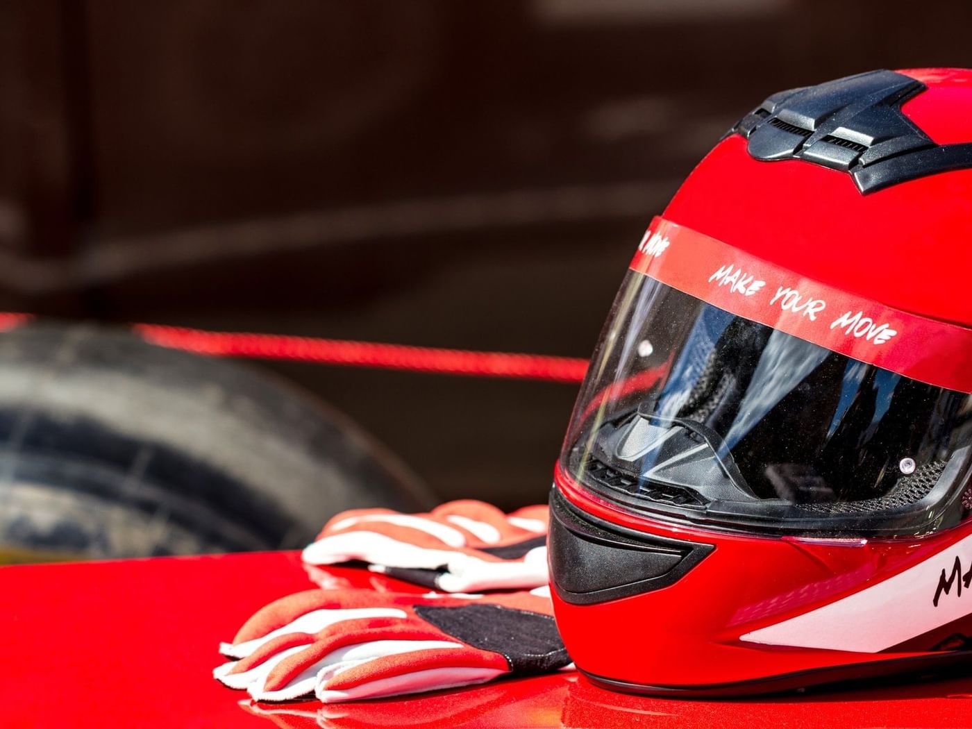 Helmet in Hermanos Rodríguez Race track near FA Hotels