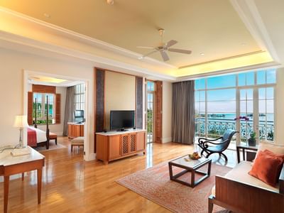 Countess Suite seperate living area at The Danna Langkawi
