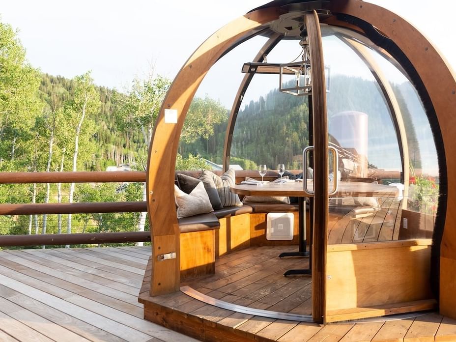 Stein Alpenglobes Restaurants in Deer Valley Utah Stein Eriksen Lodge