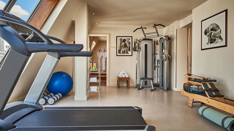 Fitness Centre at Hotel Westminster Paris 