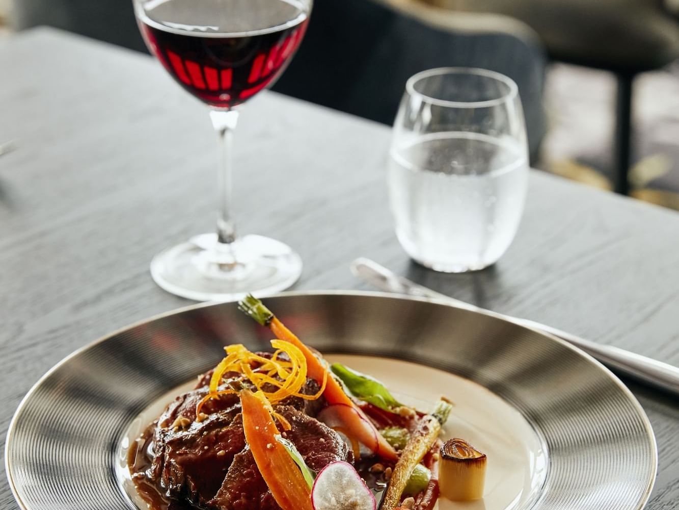 Wagyu served in Infinity Restaurant at Daydream Island Resort