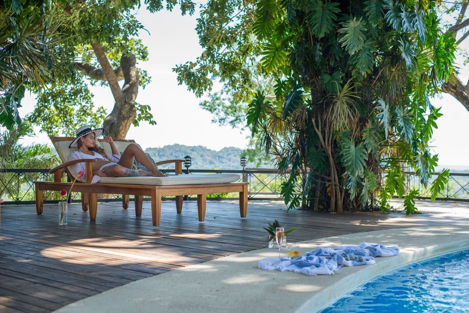 Pool at Tierra Magnífica Hotel in Guanacaste, Costa Rica