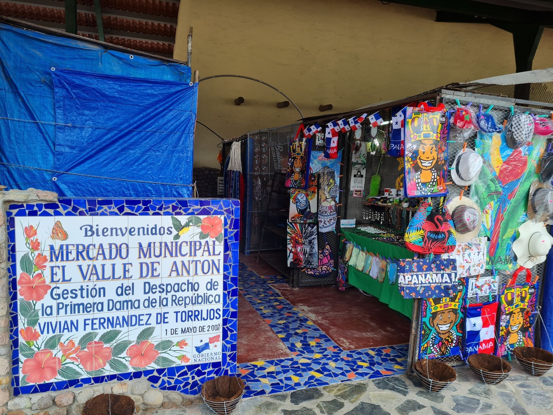 A Handicraft Market near the Los Mandarinos Boutique Hotel