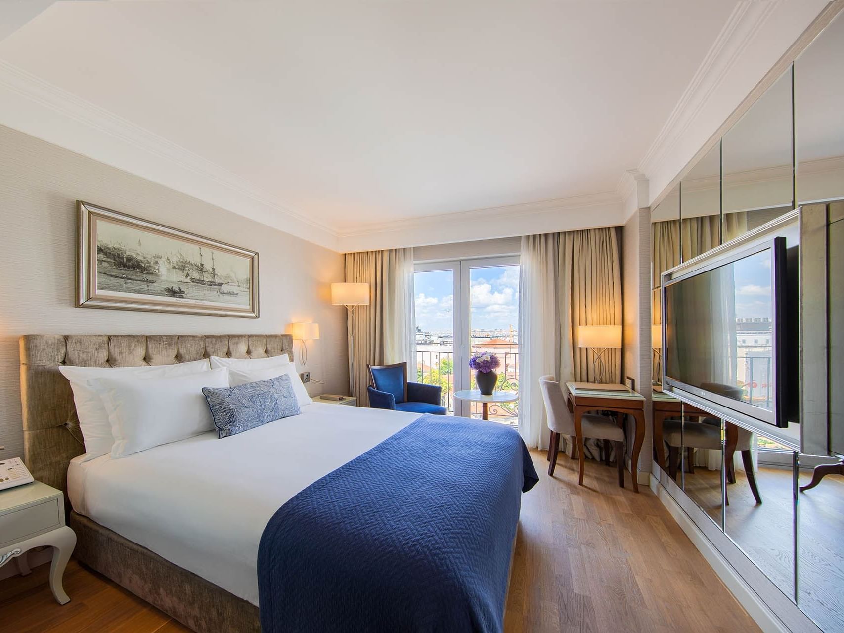 Superior room at CVK Hotels in Istanbul