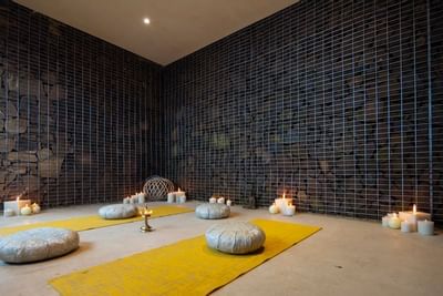 Interior of a meditating room at Retreat Costa Rica
