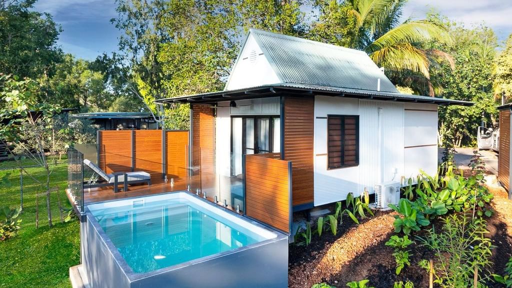 Exterior view of Tropical Pool Villa at Novotel Darwin Airport