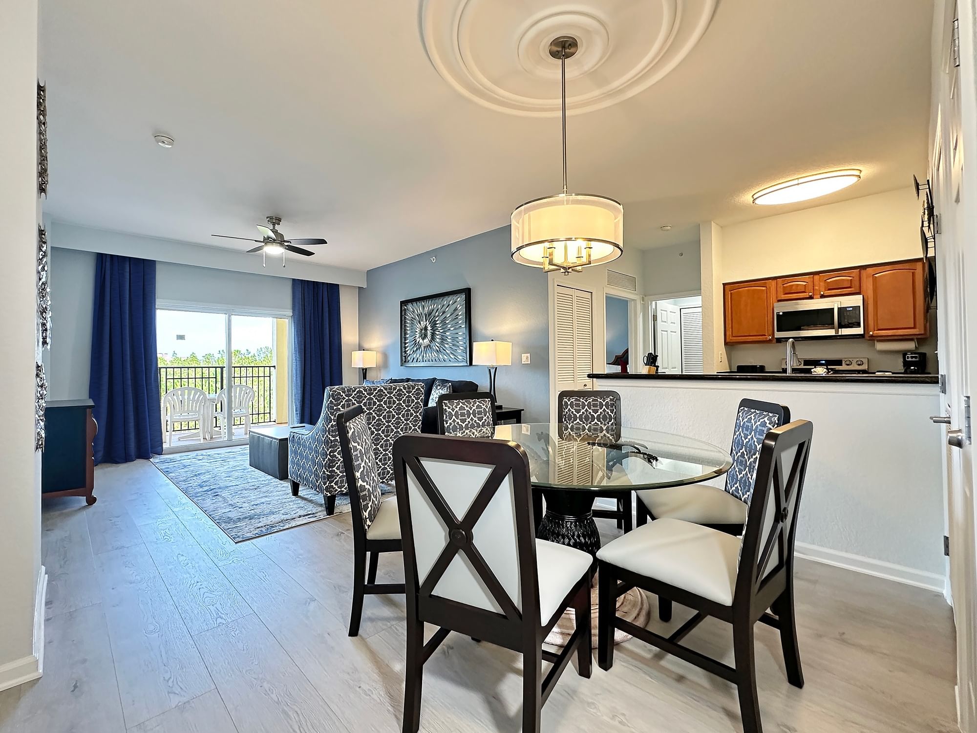 LBV Signature Suites - 2 Bedroom 2 Bath - Living Room and Dining Room