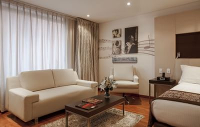 Living Room in Junior Suite