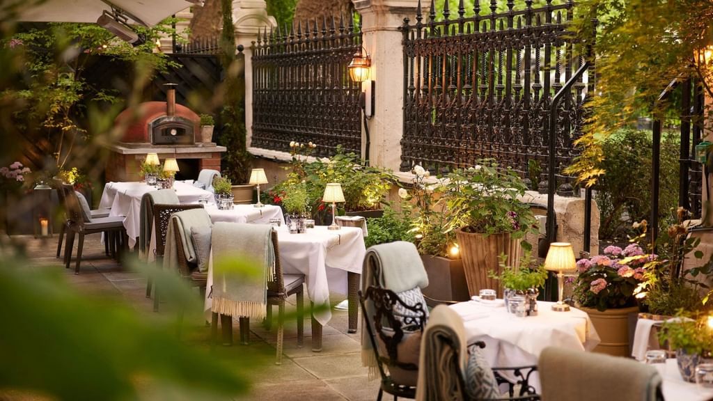 Royal Horseguards Hotel Terrace, terrace restaurant London