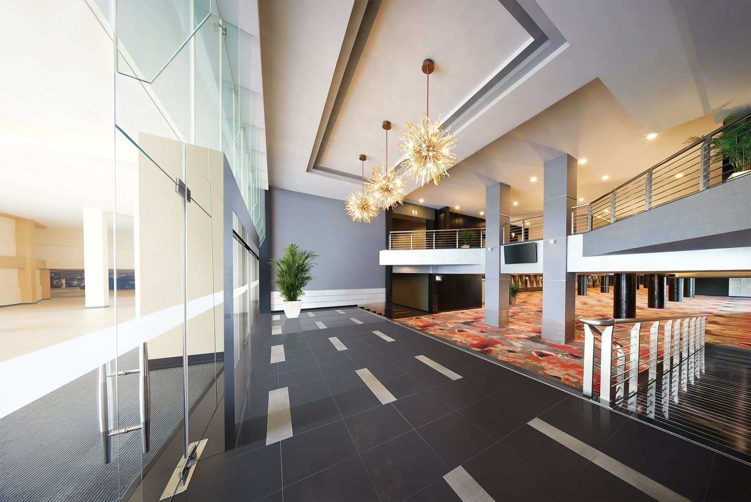 Sunway Pyramid Convention Center entrance at Sunway Resort