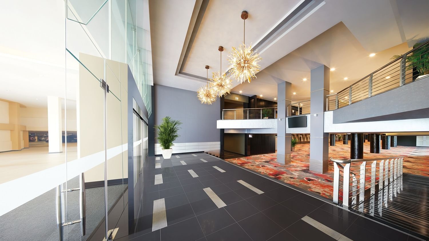 The Entrance of SPCC at Sunway Hotel Pyramid