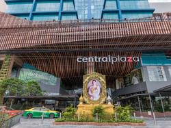 Entrance of Central Rama 3 near Chatrium Residence Sathon