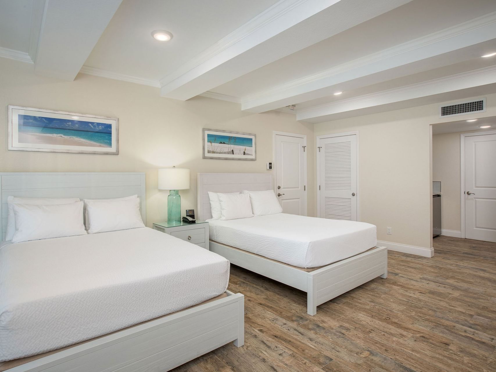 Beds in Studio type bedroom suite at Legacy Vacation Resorts
