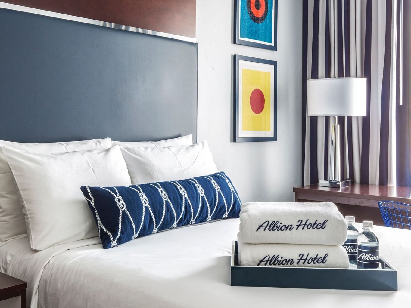 Bedroom of Petite accommodations at Albion Miami Beach