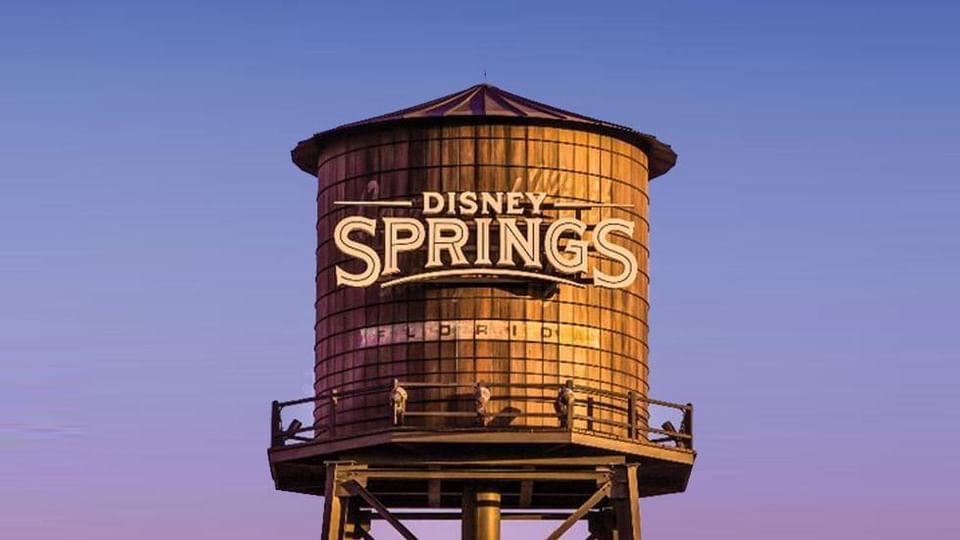 Exterior view of Disney's Springs near Legacy Vacation Resorts