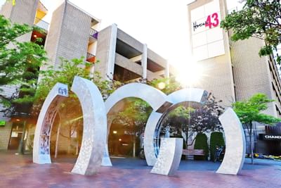 Exterior view of Hotel 43