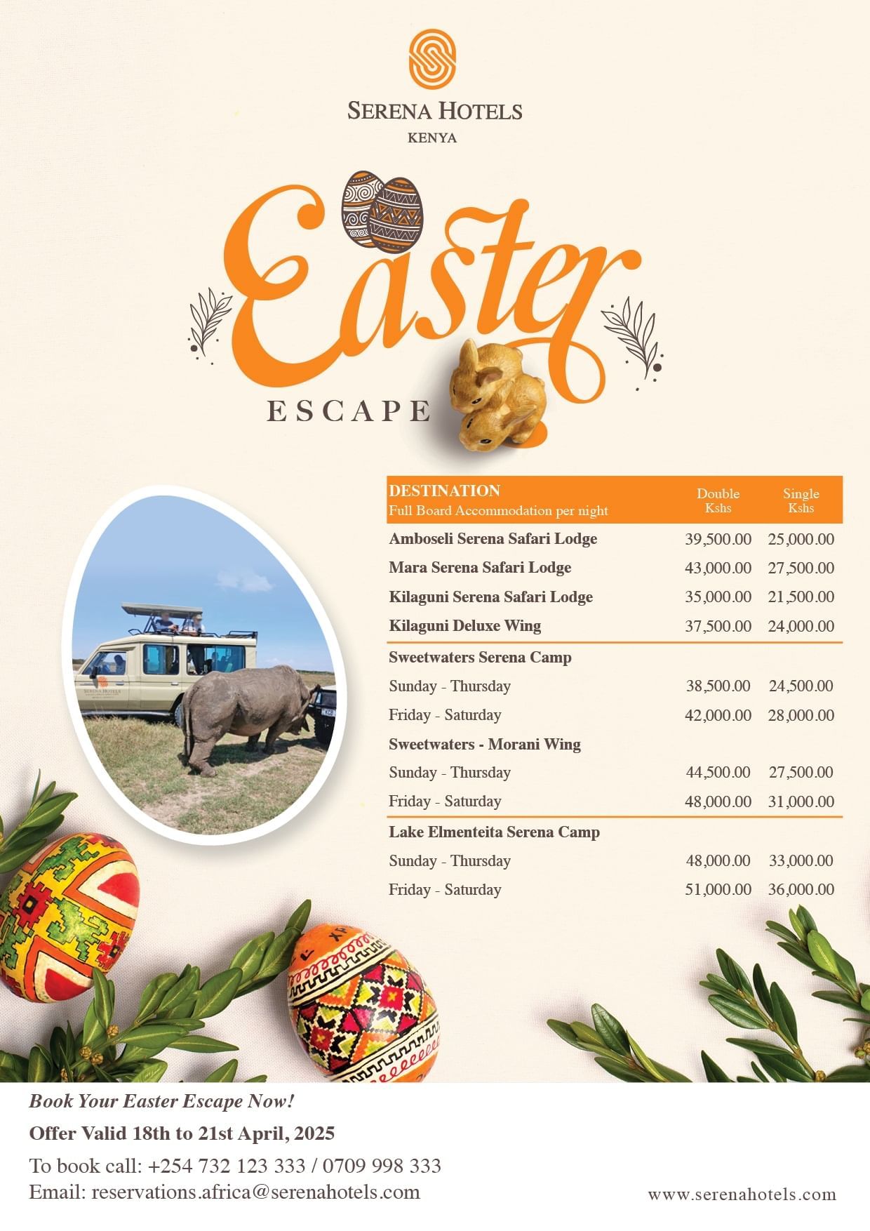 Easter Escape Weekend Offer