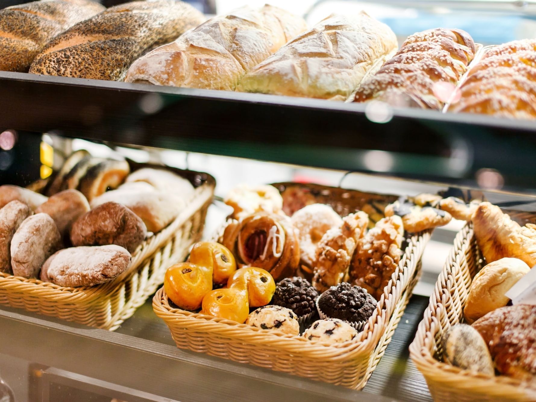 Baked goods in Silo Bakery Kingston near Hotel Knightsbridge