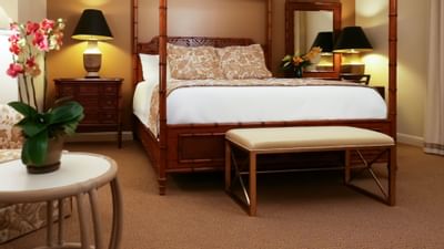 Interior of Mountain View Suite at Santa Barbara Inn