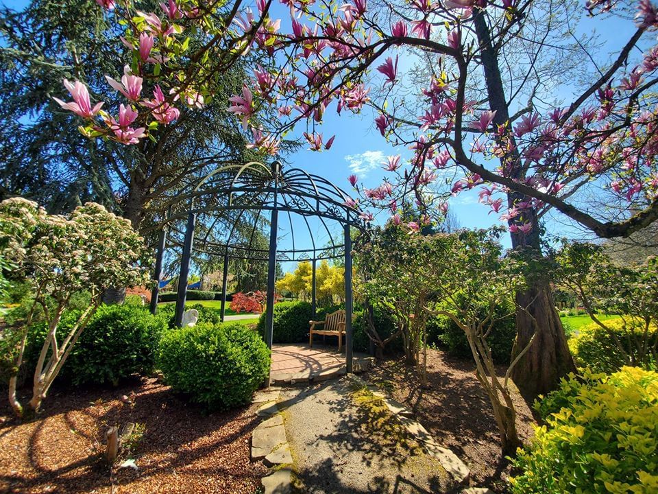 Gazebo in the Oregon Garden