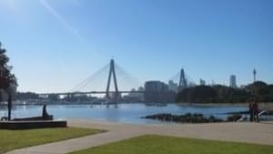 Landscape view of Bicentennial Park near Pullman Olympic Park