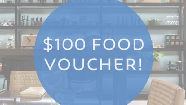 Banner of food voucher at Novotel Barossa Valley