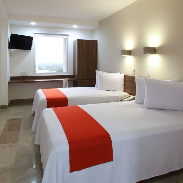Superior Twin Room with Two Double Beds at One Hotels