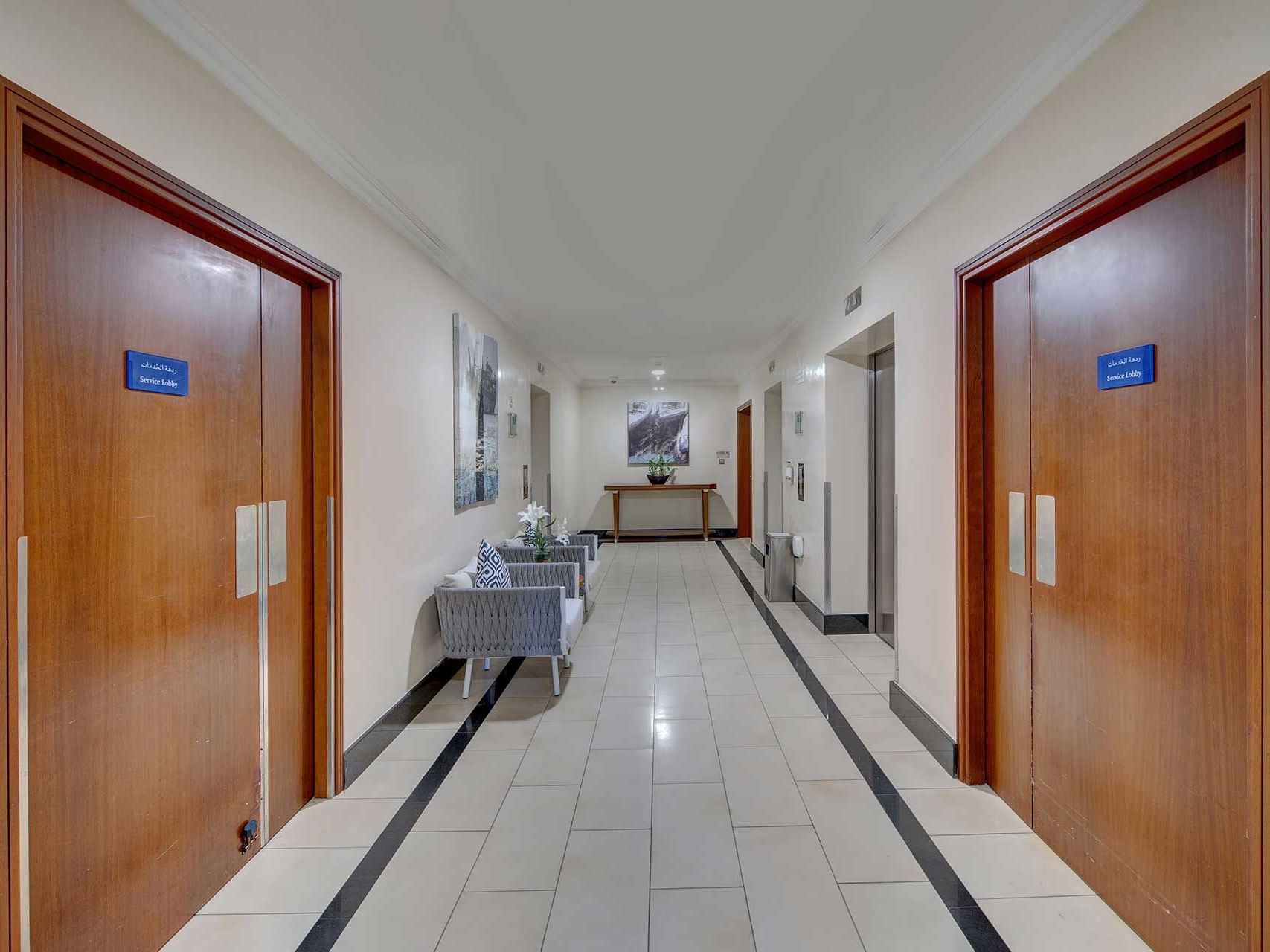 Corridor at Suha JBR Hotel Apartments