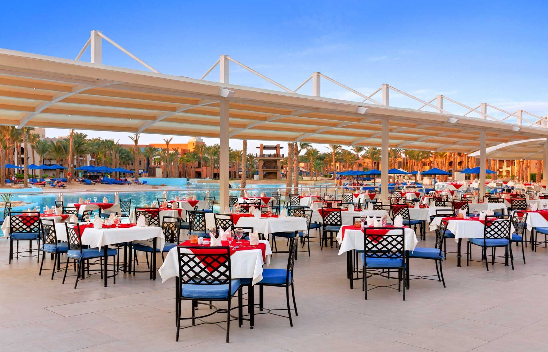 Lagoon Restaurant at Pickalbatros Palace Hotel in Port Ghalib