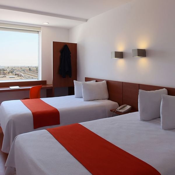 Interior of Superior Double Room at One Hotels