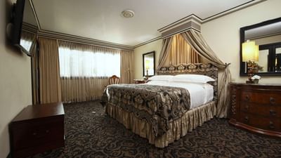 The Waterloo Suite with king bed at Terra Nova All Suite Hotel