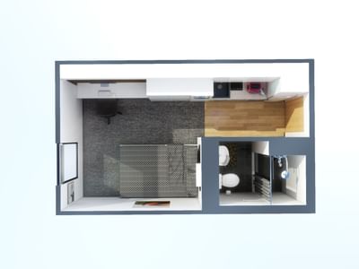 Studio Double Apartment