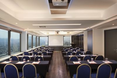 classroom style conference room