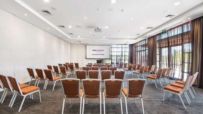 Theatre style Seating in meeting room on Central Coast