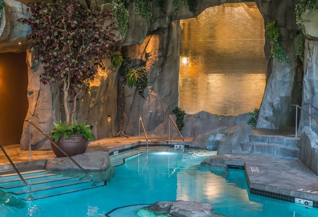 The Grotto Spa in Parksville indoor pools