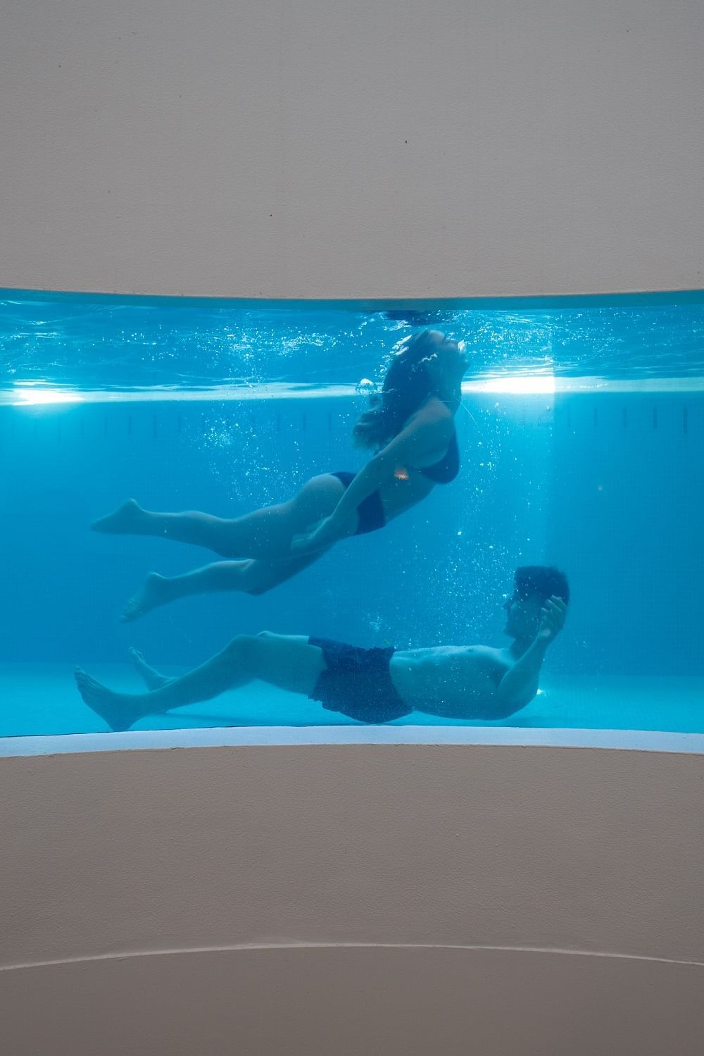 Swimming in the Pool at The Sebel Quay West Suites Sydney