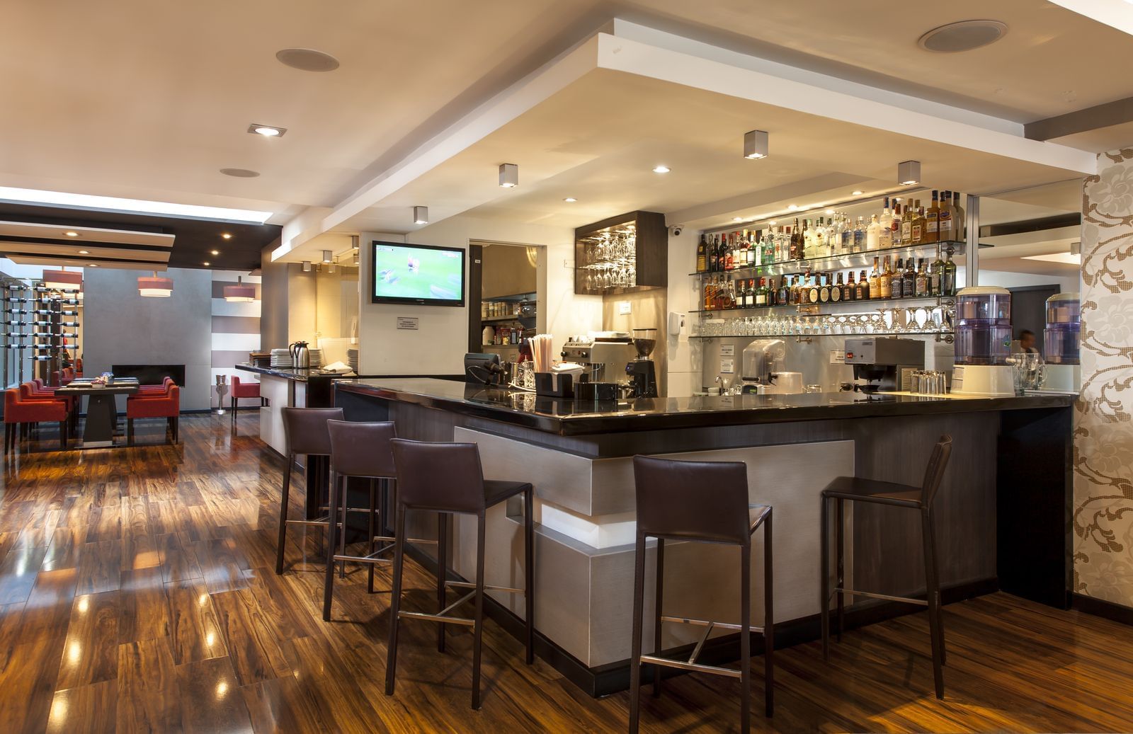 Front of Bar
