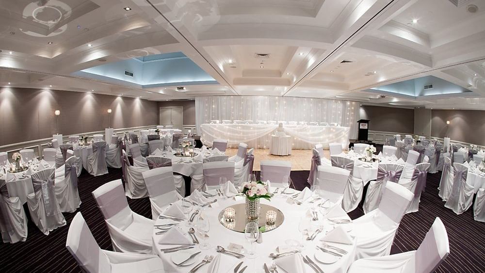 A large wedding hall at Pullman Sydney Hyde Park