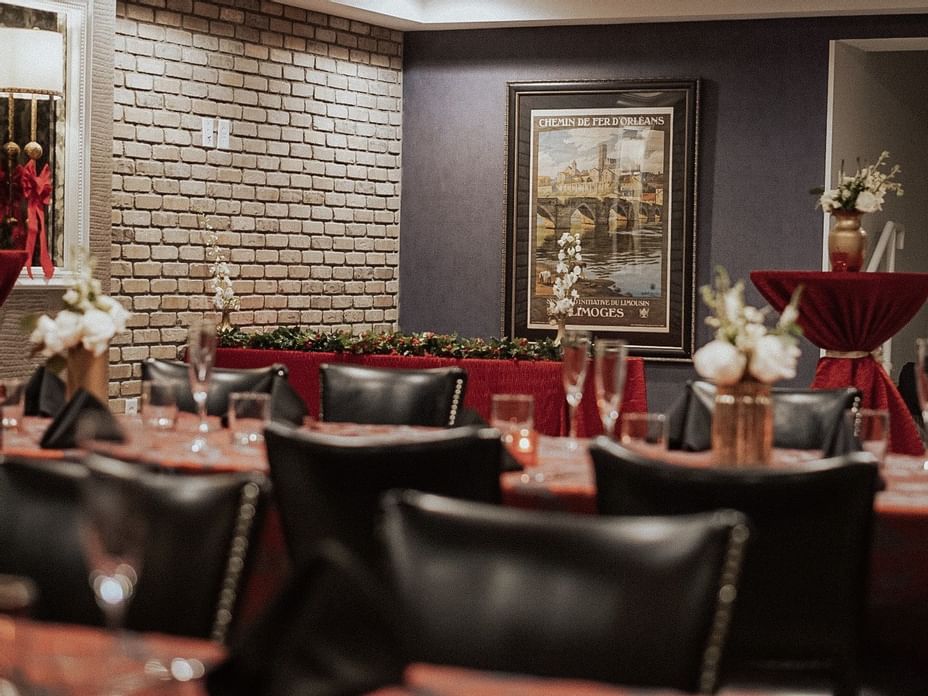 Tulip Room Meeting Space at The Ivey's Hotel