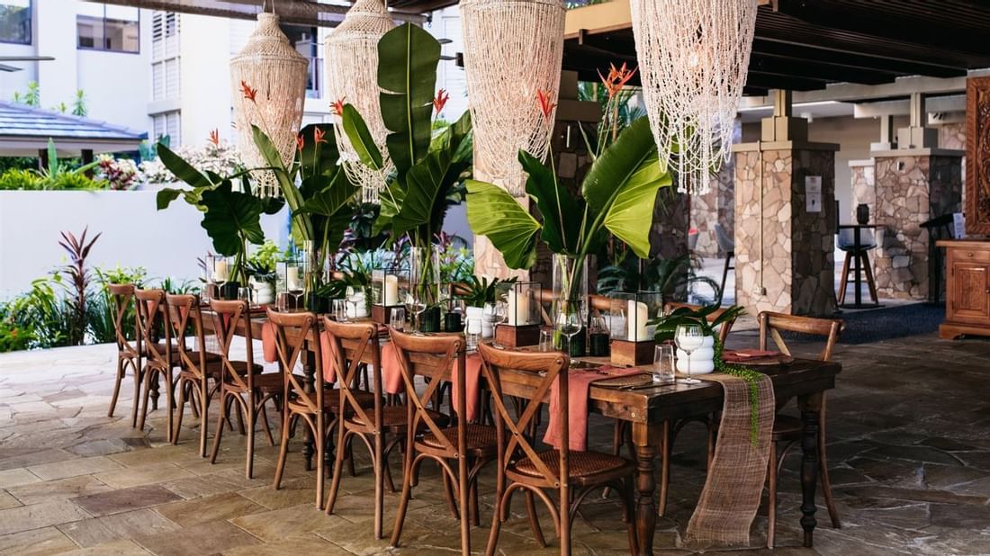 Terrace at Pullman Palm Cove Sea Temple Resort & Spa