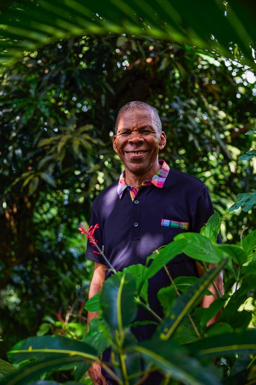 Portrait of the Property Manager of Eustace at St Lucia Caribbean Resorts