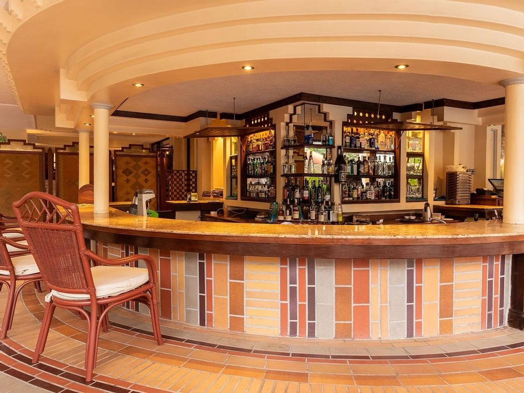 Interior of the Pool bar at Nairobi Serena Hotel