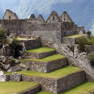 An ancient place build with rocks near Hotel Sumaq