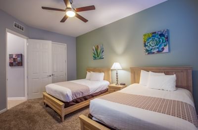 Two guest beds