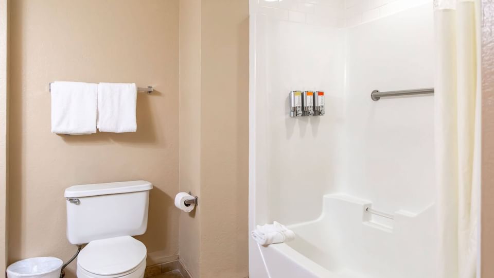 Bathroom in Large Studio at Brigantine Beach