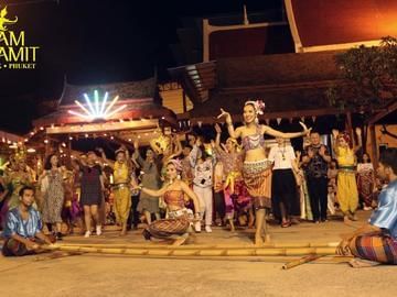 Performers in Bangkok Festivals near Maitria Hotel Sukhumvit 18