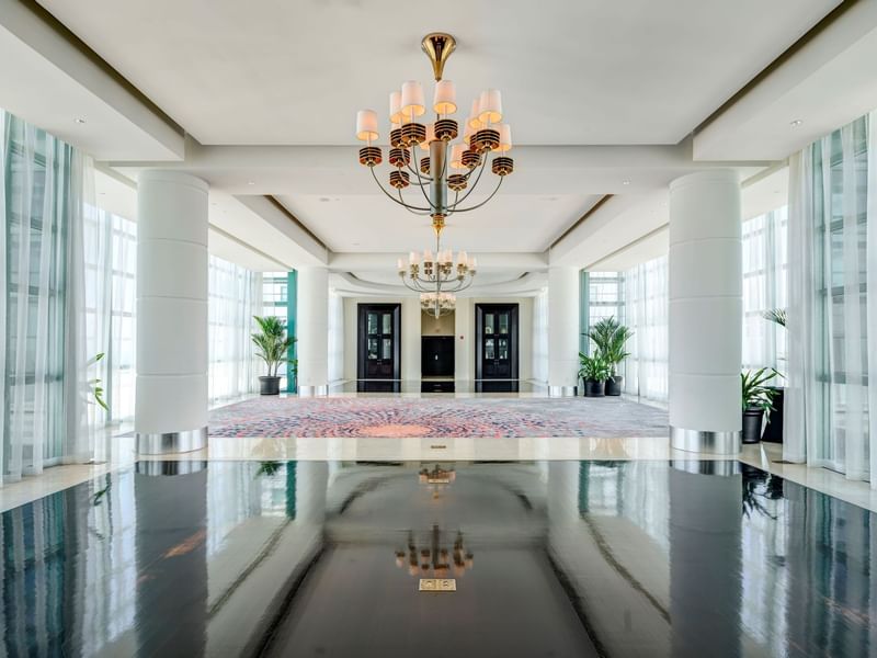 The grand entrance of the Executive Lounge, The Diplomat Resort