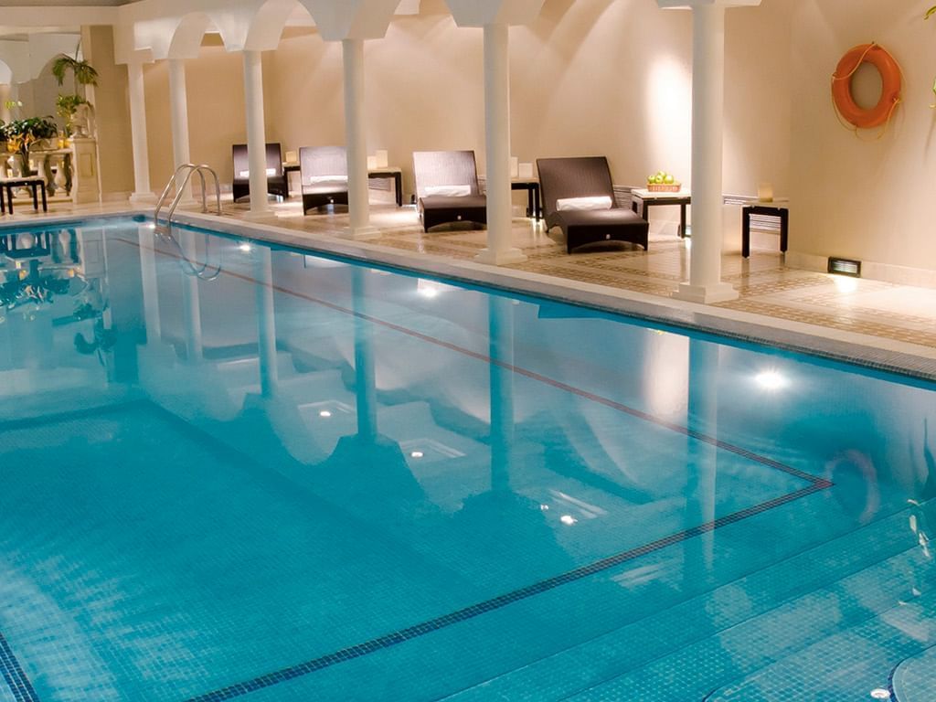 Indoor swimming pool at Hotel Emperador Buenos Aires