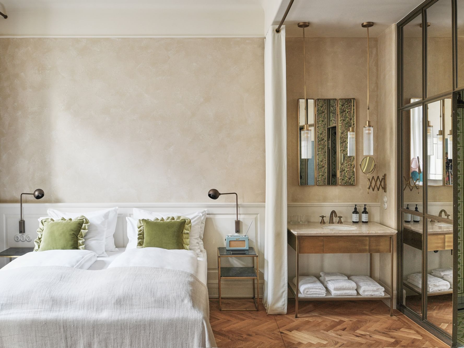View of the Deluxe room at Hotel Motto Vienna