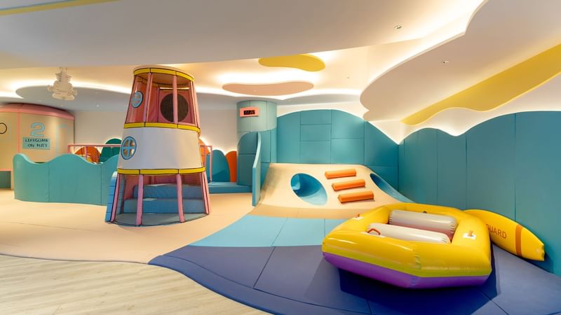 Interior of the Kid's zone at Fullerton Group